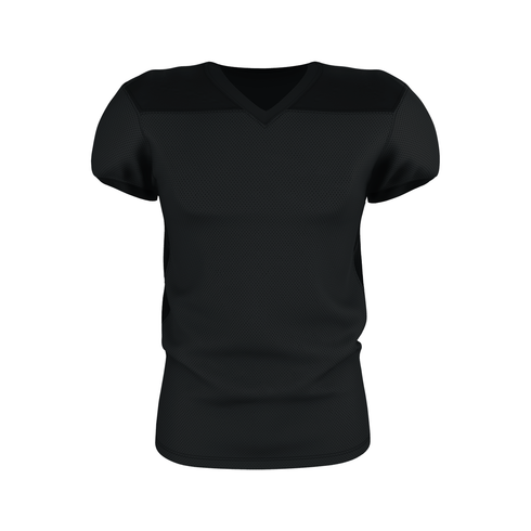 Badger Sport Adult Elusive Football Jersey, Sizes 2XL-4XL (A00173-031208), Color 'Black/Black'